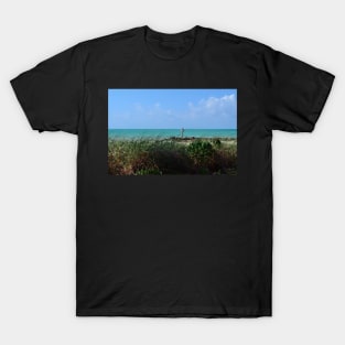 Beach at Fort Zachary Taylor, Key West T-Shirt